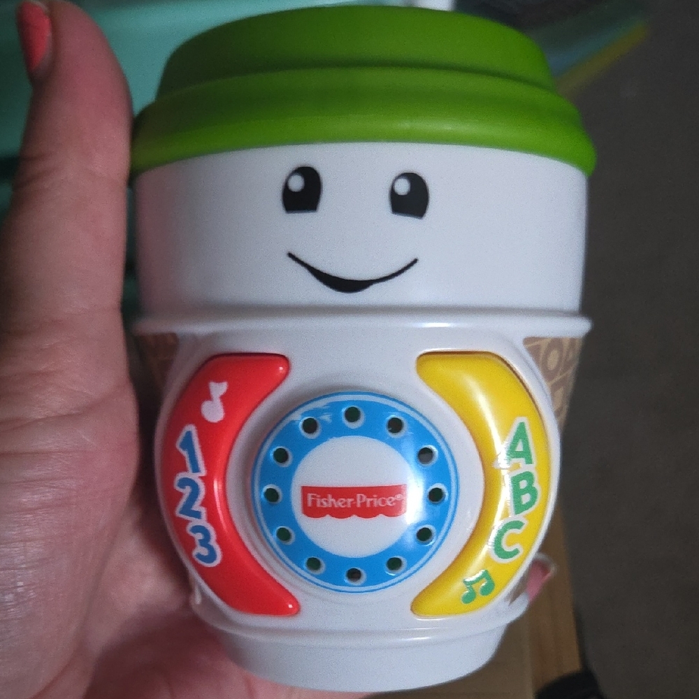 Fisher-Price Learning Cup - Green, Red, Yellow, Blue